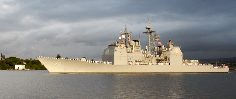 Illustration for article titled Seafaring "Salty Goat" Sinks Navy Cruiser Captain's Career